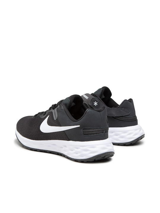 Revolution 6 FlyEase Next Nature Damen Sportschuhe Laufen Black / White / Dark Smoke Grey