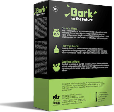 Nature's Food Bark 2 The Future Μπισκότο Σκύλου με Μπέικον, Αυγό και Πατάτες 200gr