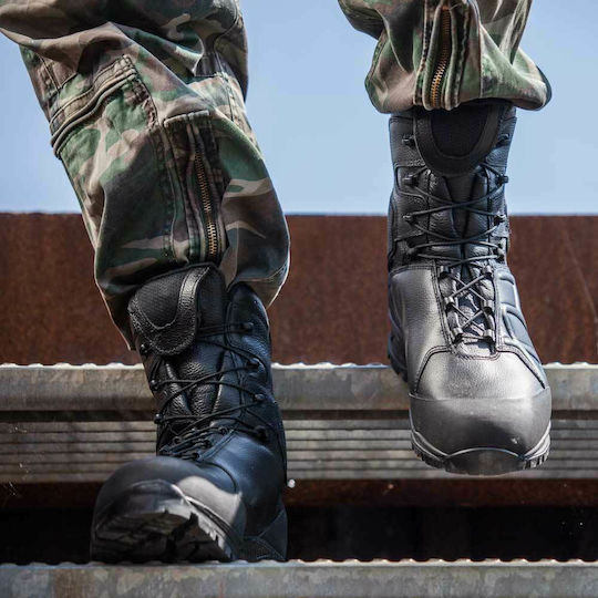 Haix Military Boots Ranger GSG9-X GTX with membrane Gore-Tex Leather Black 203301