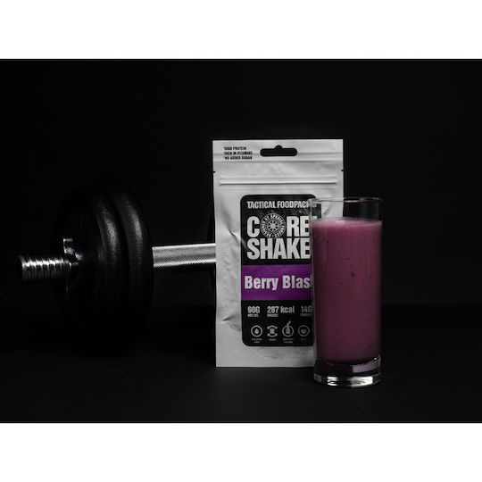 Tactical Foodpack Core Shake Berry Blast Έτοιμο Γεύμα με Smoothies & Ροφήματα 287kcal 60gr - 8 Έτη