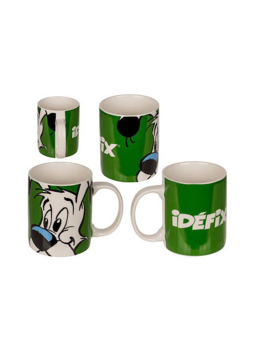 Out of the Blue Idefix Mug Ceramic Green 325ml