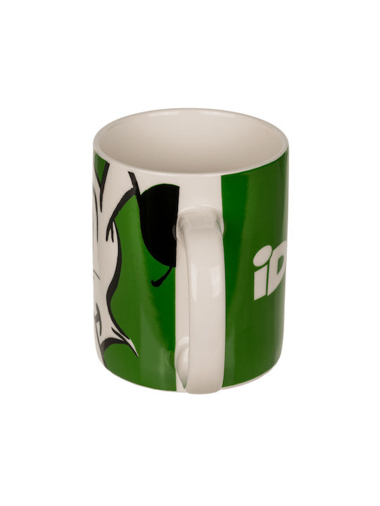 Out of the Blue Idefix Mug Ceramic Green 325ml