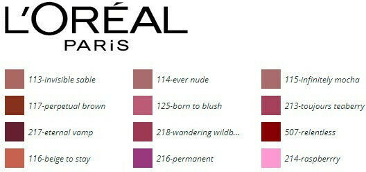 L'Oreal Paris Infaillible 24H Long Lasting Liquid Lipstick Sheer 218 Wildberry 6ml