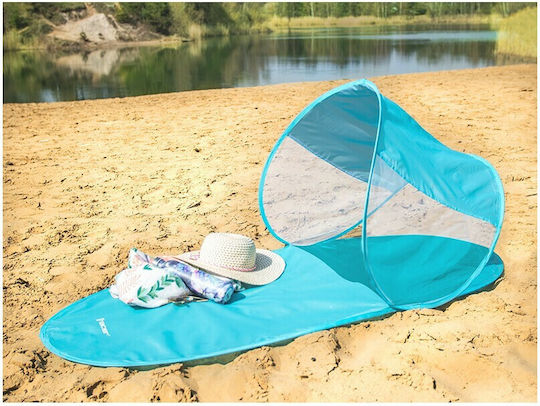 Tracer Pop Up Mat Shelter Beach Mat Blue 140x70cm