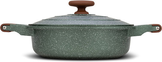 Nava Ωmega Shallow Pot made of Cast Aluminum 3.7lt / 26cm Nava Ωmega Shallow Pot made of Cast Aluminum 3.7lt / 26cm