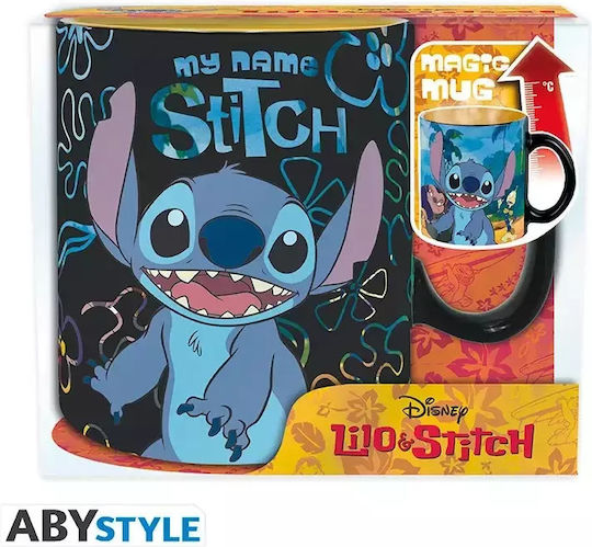Abysse Lilo & Stitch Wärmewechsel Becher Keramik Mehrfarbig