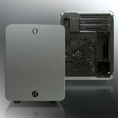 Raijintek Metis Plus Mini Tower Κουτί Υπολογιστή με Πλαϊνό Παράθυρο Ασημί