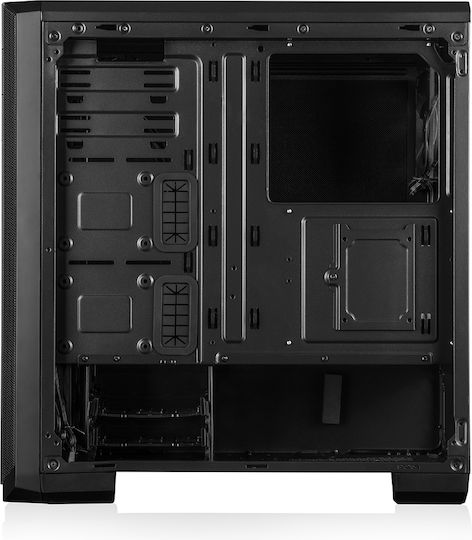 Modecom Oberon Pro Glass Gaming Middle Tower Carcasă PC cu Deschidere Laterală Neagră