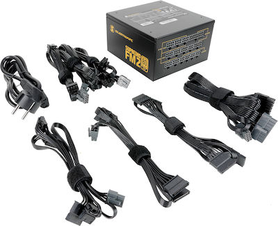 SilentiumPC Supremo FM2 750W Schwarz Computer-Netzteil Vollständig modular 80 Plus Gold