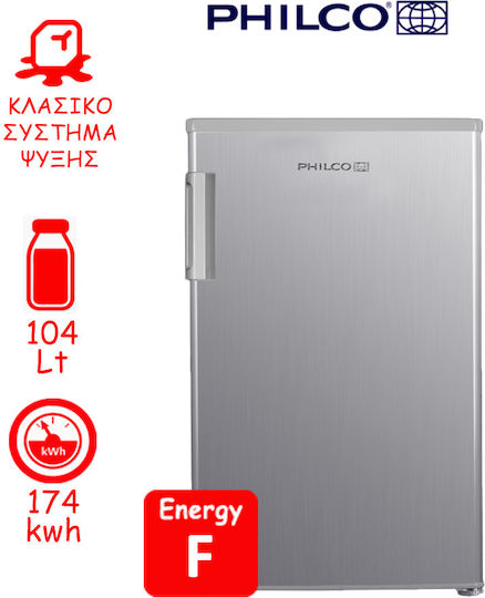 Philco Mini Bar 102lt Υ84xΠ50xΒ56εκ. Inox PRDE-105X