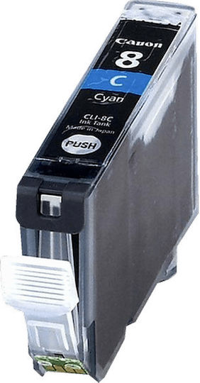 Canon CLI-8 Γνήσιο Μελάνι Εκτυπωτή InkJet Κυανό (0621B001)