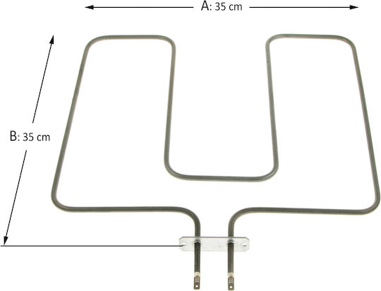 Gorenje Ofenteil & Zubehör Unterheizelement 1100 Watt