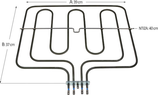 Upper Heating Element & Grill Oven Vestel 1400+1200 Watt