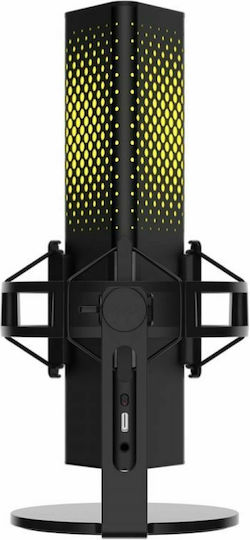Endgame Gear Xstrm Електрет Микрофон USB Настолен за Вокали в Черен Цвят