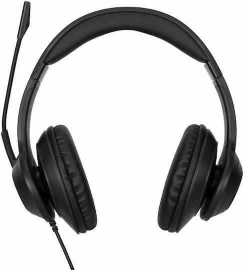 Targus AEH102GL Over Ear Multimedia Ακουστικά με μικροφωνο και σύνδεση USB-A