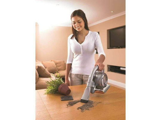 Black & Decker Επαναφορτιζόμενο Σκουπάκι Χειρός 18V Γκρι