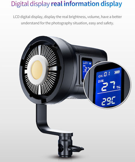 Tolifo SK-80DS LED Дневна светлина 5600KК 80W с Яркост 7200лм