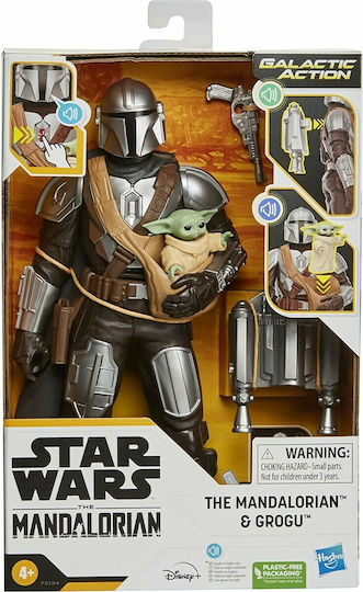 Action Figure Mandalorian and Grogu Star Wars for 4+ years old Years