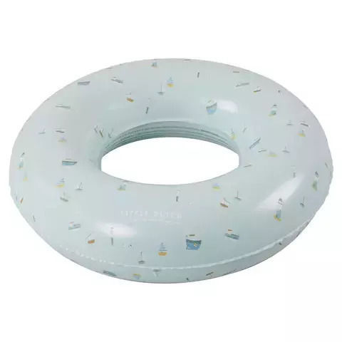 Little Dutch Sailors Bay Kids' Swim Ring with Diameter 50cm. from 3 Years Old Light Blue