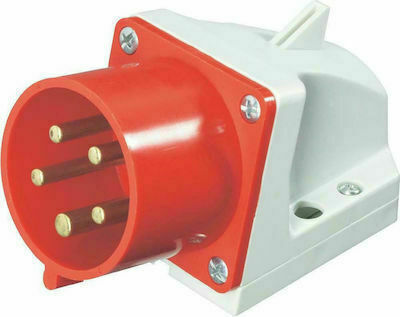 PCElectric Male Industrial Socket Type 525-6 5 Pieces