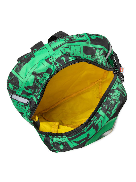 LEGO Ninjago Schulranzen Rucksack Kindergarten Grün mit Flaschenhalter