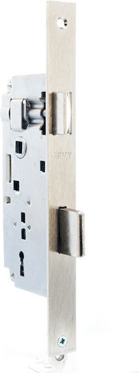 Gevy 222.001.084 Recessed Lock Mesoportas with Center 40mm Silver