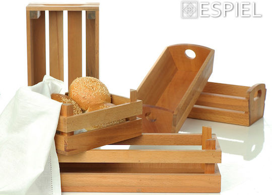 Espiel Διακοσμητικό Καφάσι Κήπου Ξύλινο 26x15cm 26x15x12εκ. KOP132
