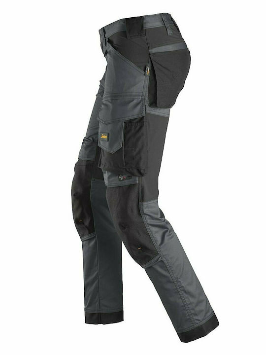 Snickers Workwear Παντελόνι Εργασίας Γκρι