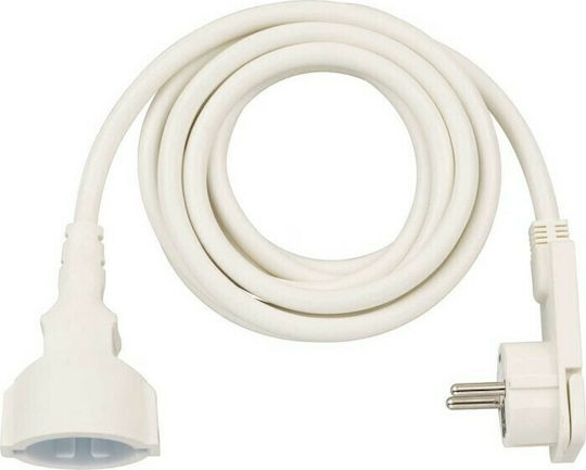 Brennenstuhl H05VV-F3G1.5 Extension Cable Cord 3m White