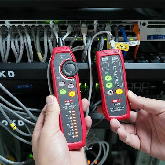 Uni-T UT683KIT Kabeltester Netzwerk RJ11 / RJ45