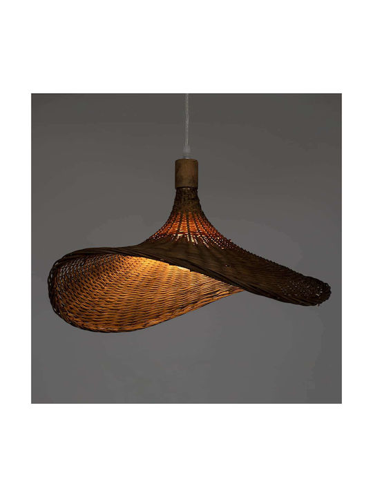 GloboStar Cuba Pendant Light Brown with Socket E27 53cm