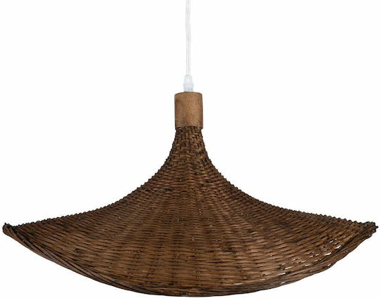 GloboStar Cuba Brown Ceiling Light Boho with E27 Socket 53x30x30cm