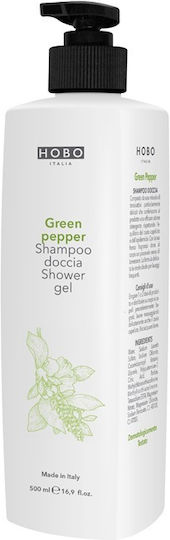 HOBO Italy Gel de dus / Șampon Hoteluri Green Pepper 500ml