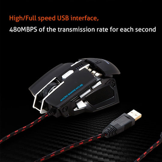 Meetion M975 Gaming Ποντίκι Μαύρο