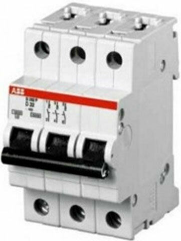 Abb Αυτόματη Ασφάλεια 10A Τριπολική AC 24844