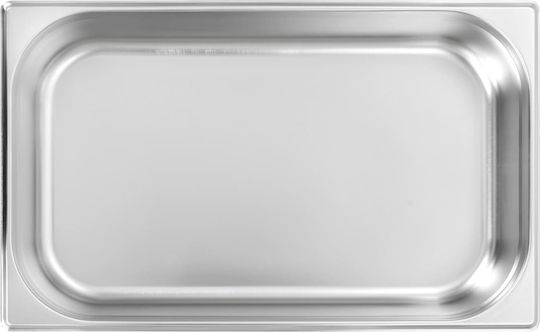 vidaXL Stainless Steel Gastronorm GN1/1 H100mm 4pcs