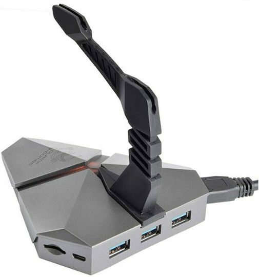 Mouse Bungee USB Hub Gray