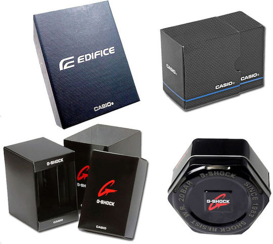 Casio G Shock Step Tracker Bluetooth 46mm Αδιάβροχο Smartwatch (Γκρι)