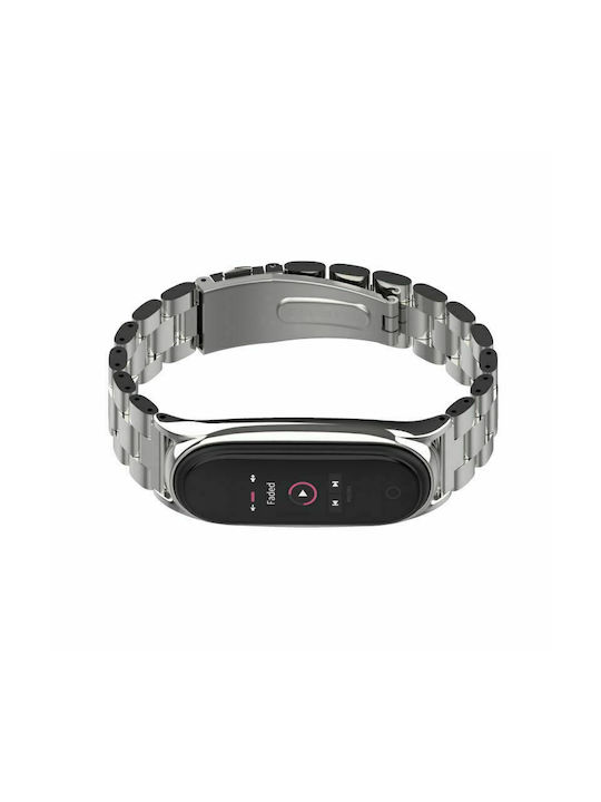 Tech-Protect Λουράκι Μεταλλικό Ασημί (Smart Band 7)