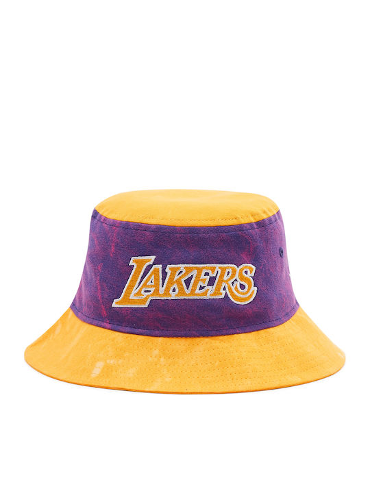 New Era Los Angeles Lakers Fabric Men's Hat Bucket Style Multicolour