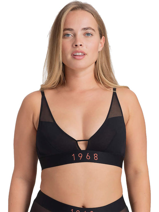 Dorina Radiate Bralette Σουτιέν Μαύρο