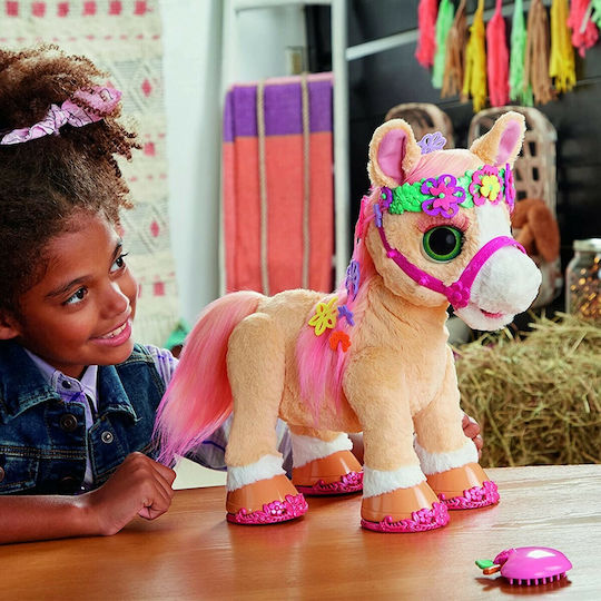 Hasbro Λούτρινο Furreal Cinnamon - My Stylin Pony με Ήχο για 4+ Ετών