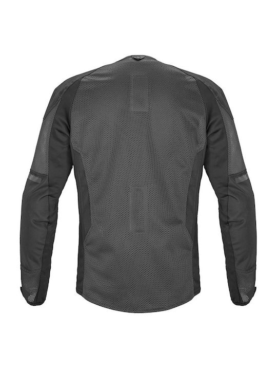 Spidi Super Net Sommer Herren Motorradjacke Schwarz