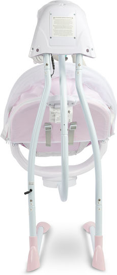 Caretero Elektrisch Baby Relax Schaukel Raffi Pink für Kind bis 12kg