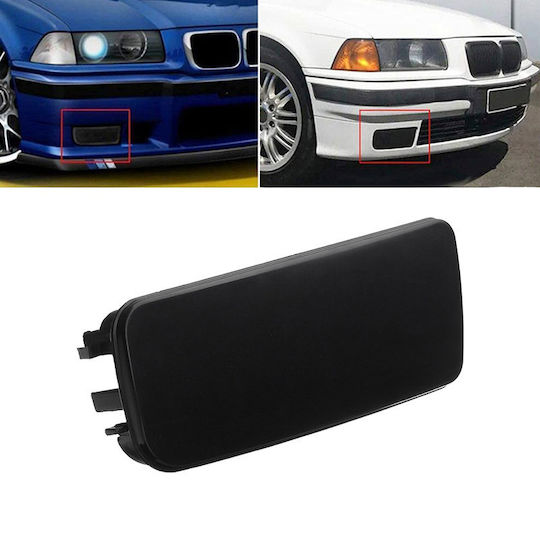 Front Car Bumper for BMW Series 3 Headlight Cover Front Side Right E36 90-98