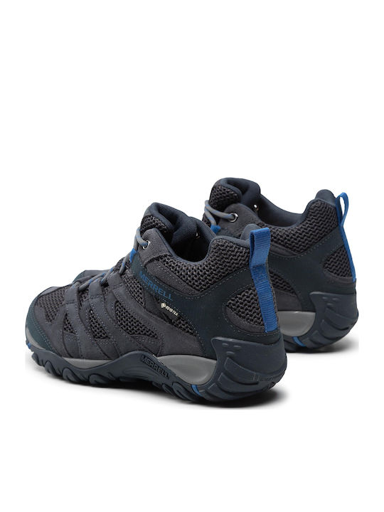 Merrell Alverstone Men's Hiking Boots Waterproof with Gore-Tex Membrane Blue