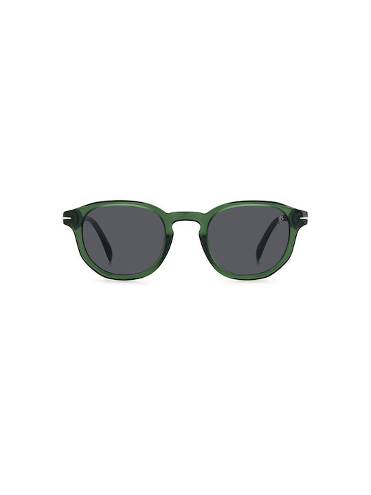 David Beckham Sonnenbrillen mit Grün Rahmen und Gray Linse DB 1007/S 1ED/IR