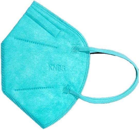 Max Barbeador Max-02 KN95 3D Care Protective Mask Protective Mask FFP2 Turquoise 20pcs