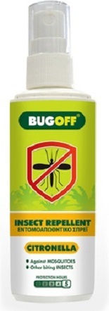 Madis Bug Off Εντομοαπωθητικό Spray Citronella 100ml