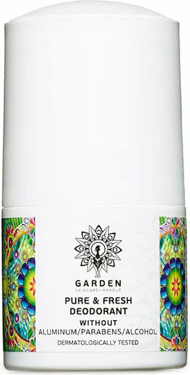 Garden Panthenols Pure & Fresh Deodorant Deodorant In Roll-On without Aluminum 50ml